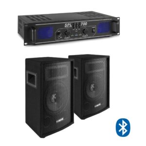 Stereo Versterker + 2 boxen